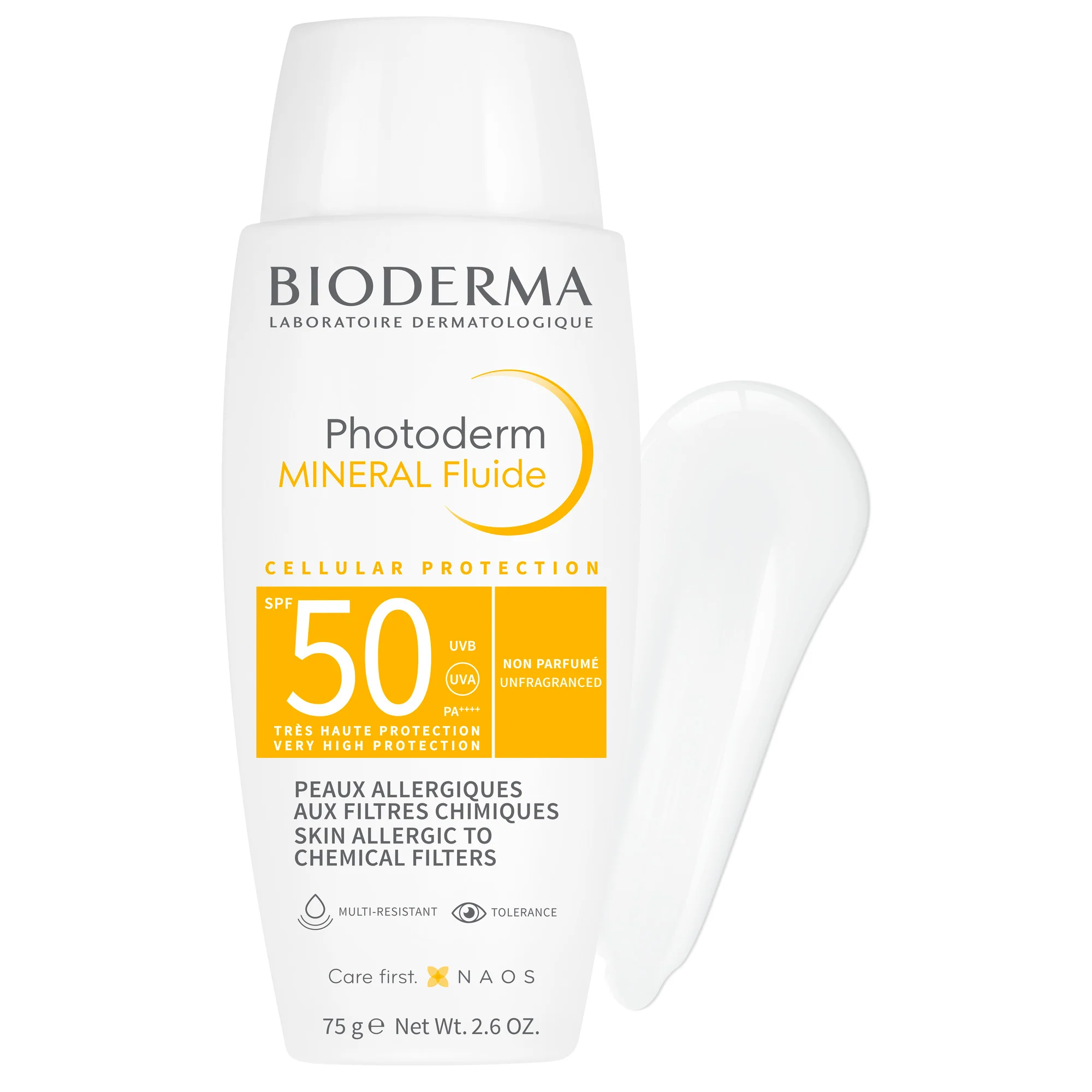 Photoderm Mineral Fluide SPF50 - Crema solare corpo alta prot., Solare viso alta prot.