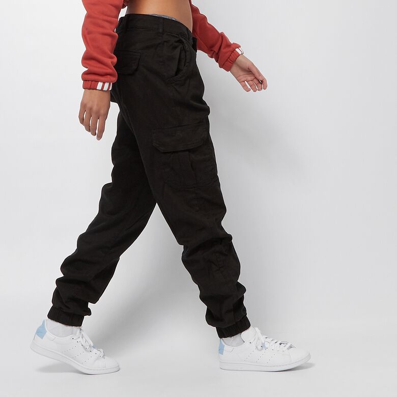 Cargo broek met hoge taille