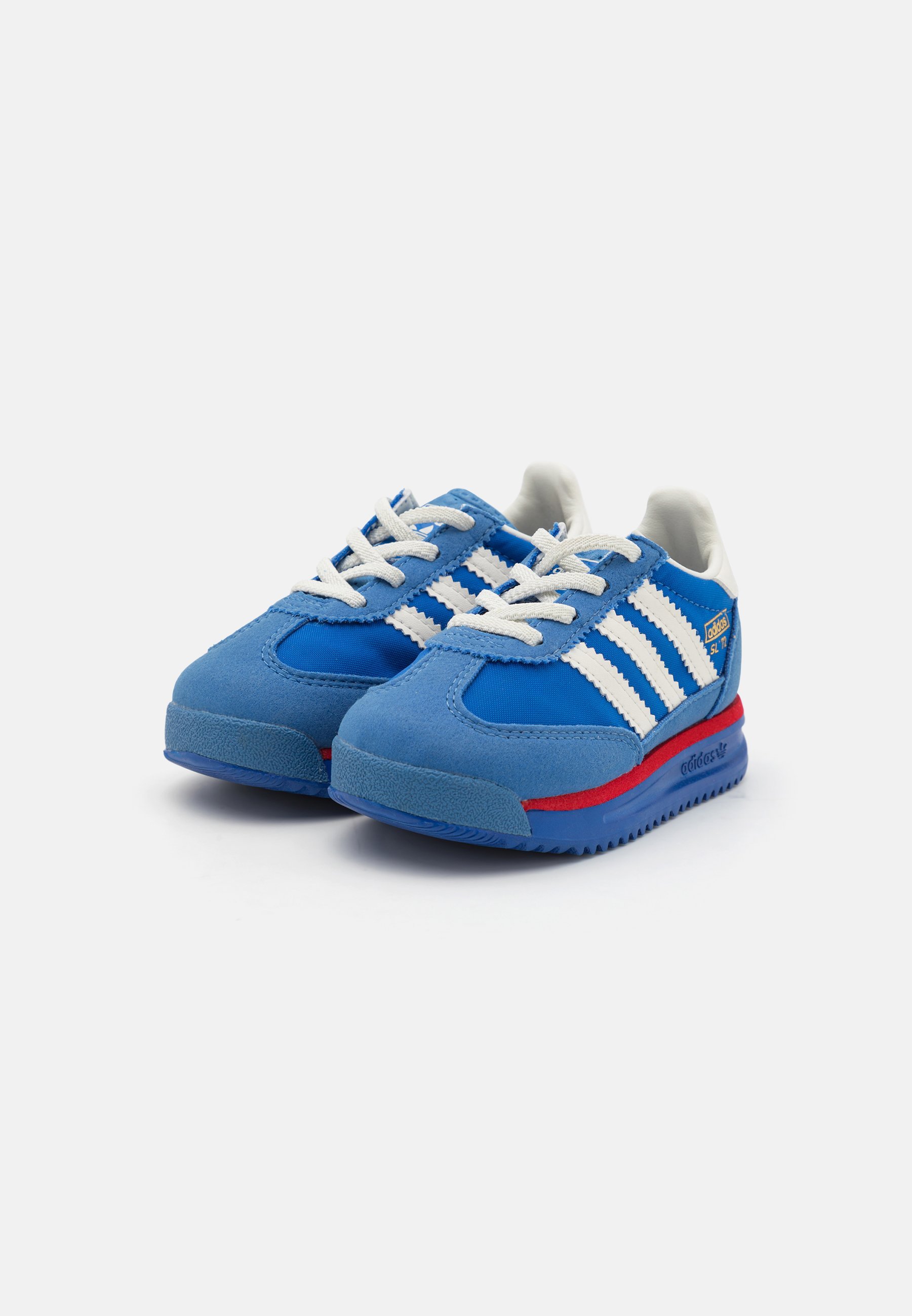 adidas Originals SL 72 RS UNISEX - Sneakers - blauw/core white/better scarlet