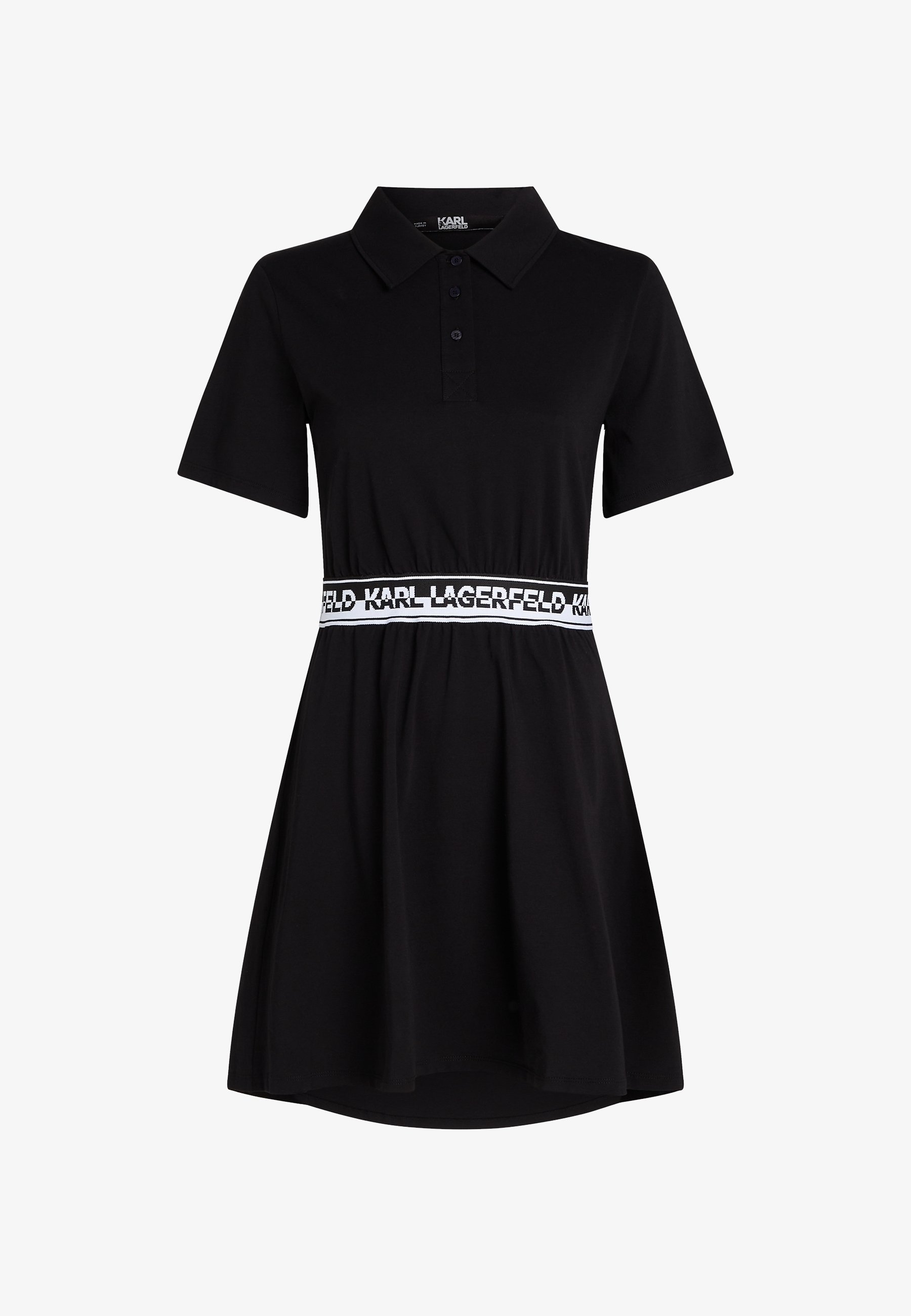 KARL LAGERFELD Jersey jurk - zwart