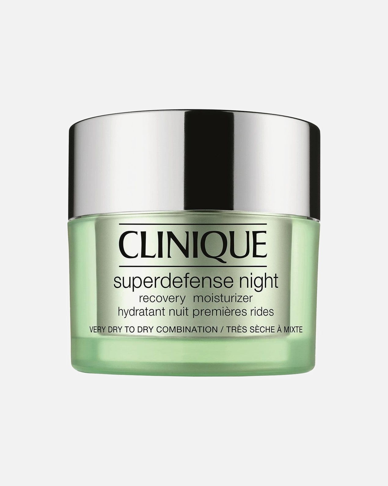 Clinique Superdefense Nachtcrème – Hydraterende crème voor nachtelijke regeneratie (1/2) – 50 ml