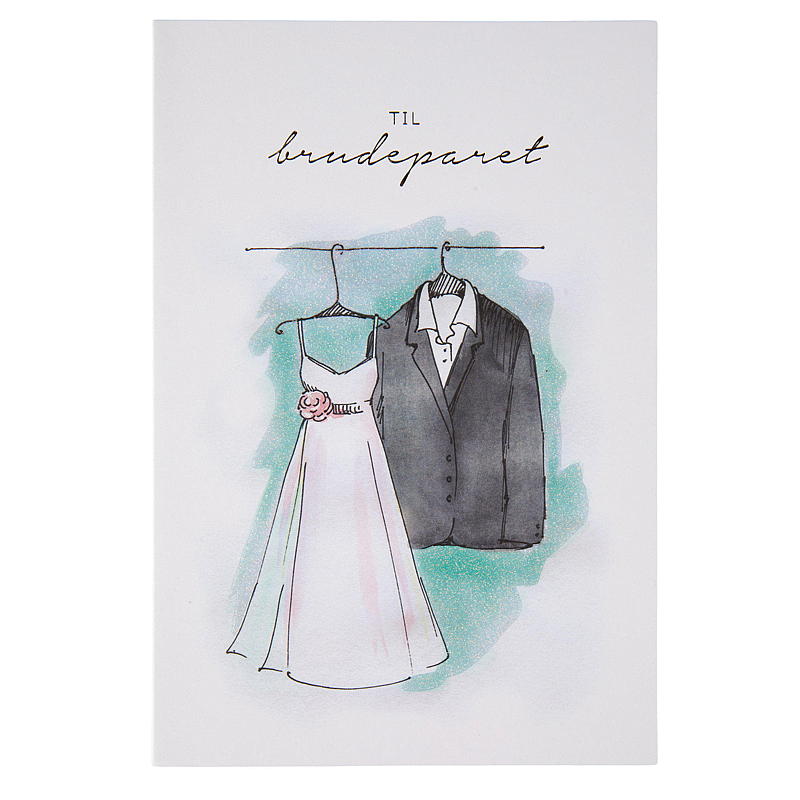 Kurzes Brautkleid, Anzug und Kostüm