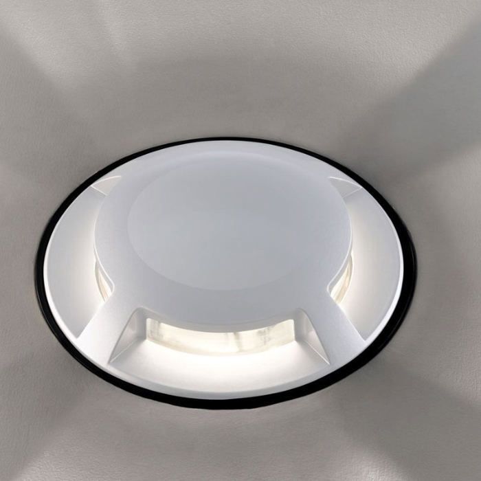 Foco LED para exteriores - SILAMP - Empotrable IP67 - 1W - 4 haces - Blanco frío 6000K