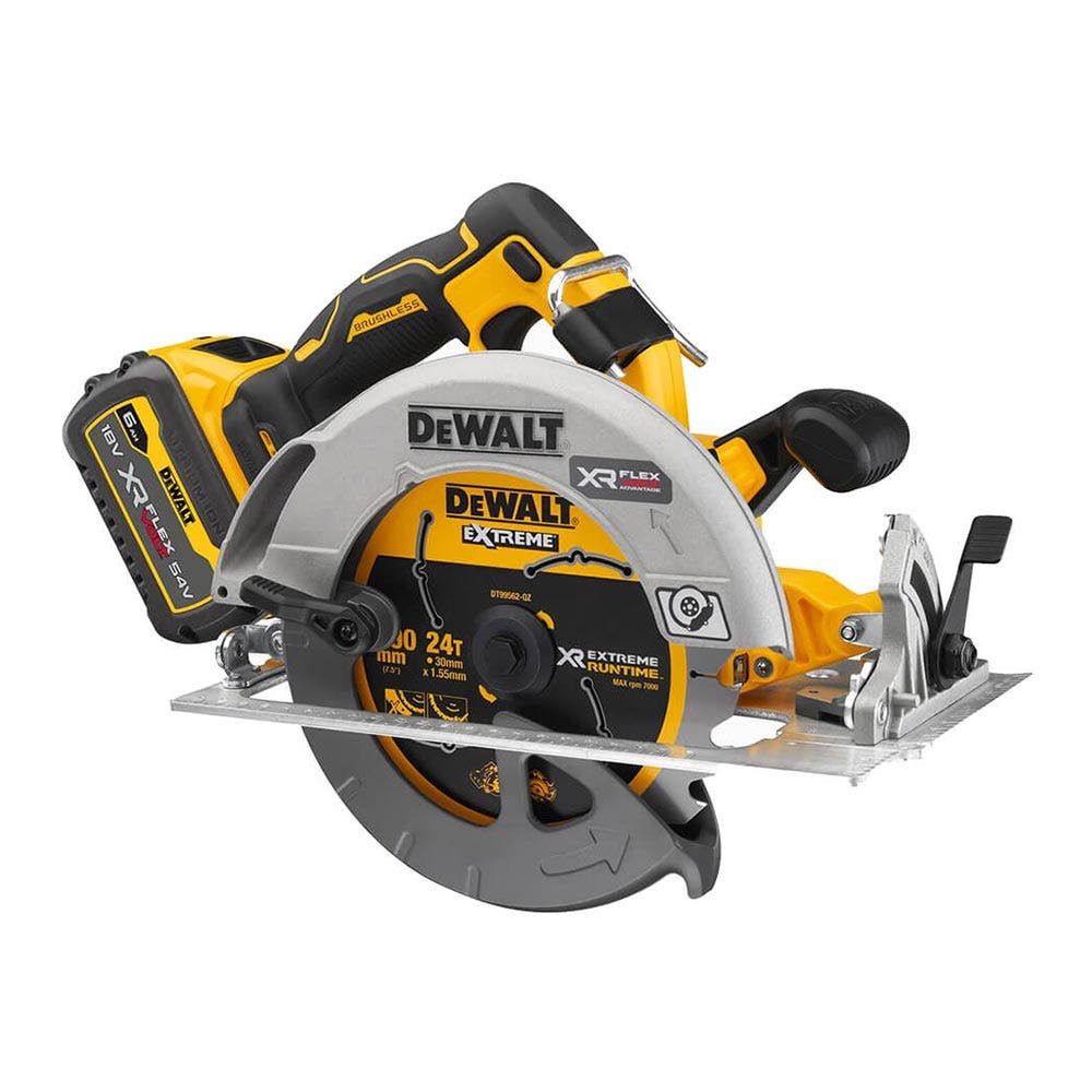 Kit scie circulaire DEWALT 18V sans balais XR FLEXVOLT Advantage 6.0AH DCS573T1-XE