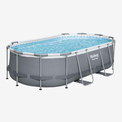 Piscine tubulaire démontable Bestway Power Steel ovale 427x250x100 cm