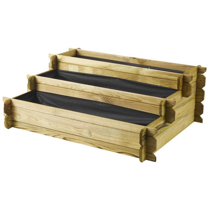 Huerto elevado de madera Angelic de 154 litros - Cerland