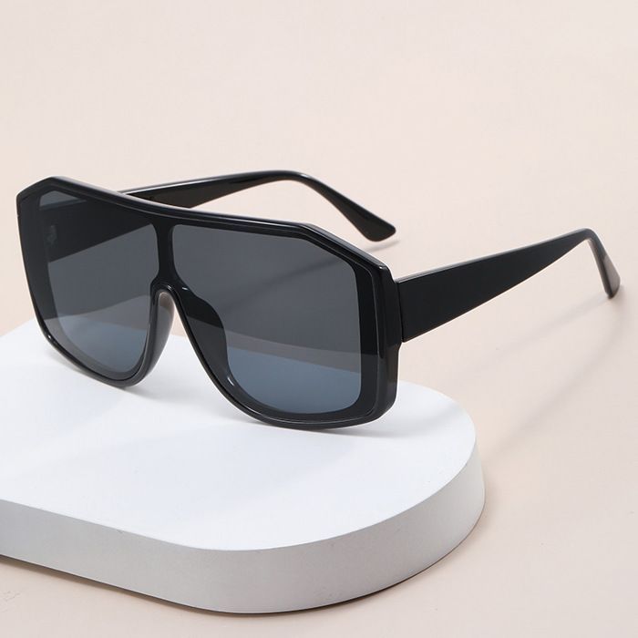 Gafas de sol SHARPHY para mujer, montura grande negra, estilo moderno, para conducir, deportivas, de alta calidad, protección UV, regalo de cumpleaños.