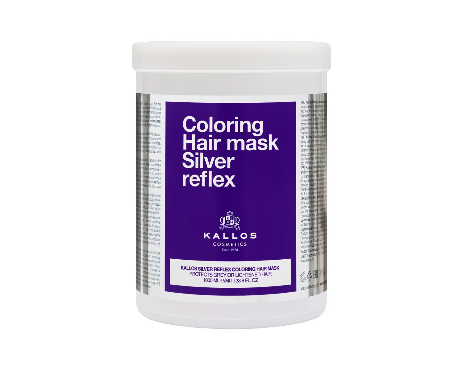Maska za bojanje kose Silver Reflex Maske za kosu