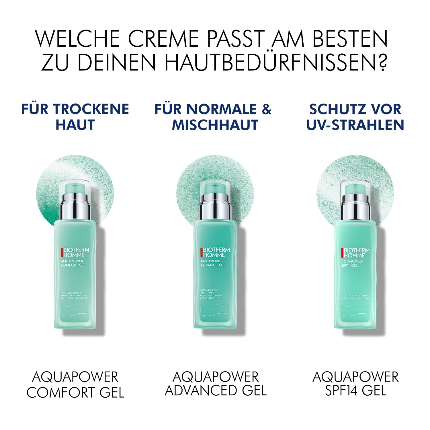 Biotherm Homme Gesichtsgel Aquapower Comfort Gel - 75 ml