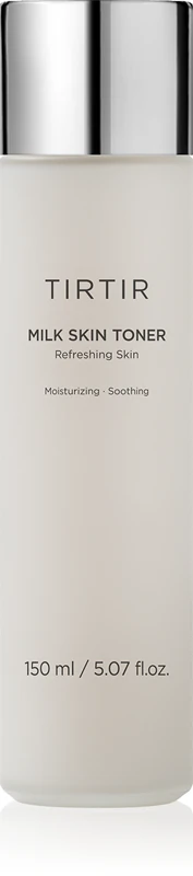 TIRTIR Milk Skin Toner, een verhelderende en hydraterende gezichtstoner.