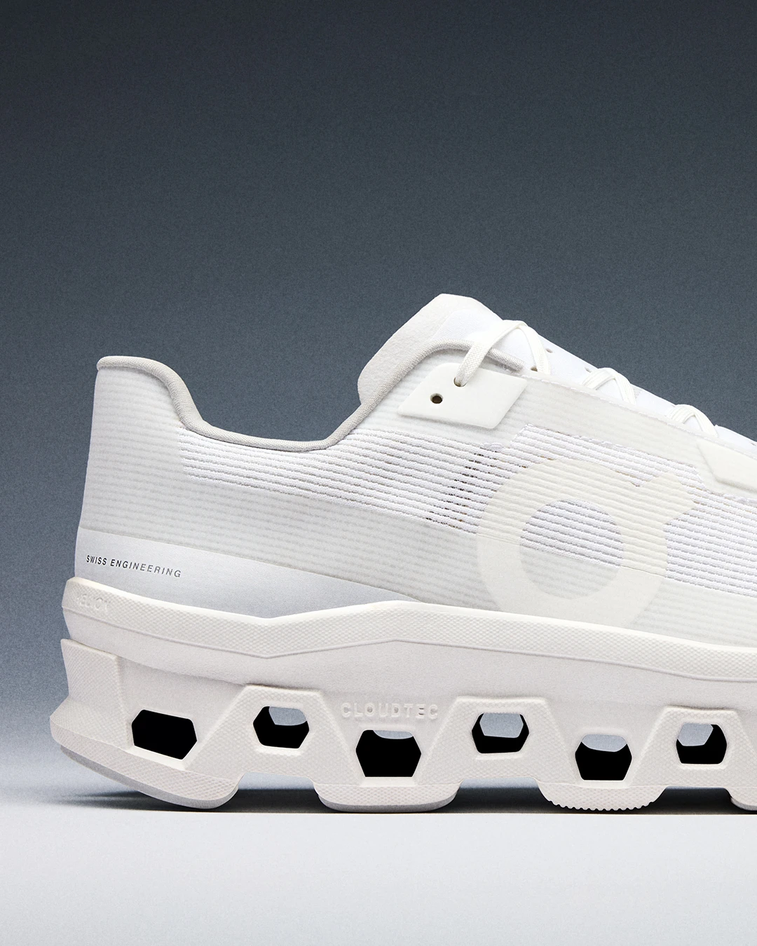 On Cloudmonster Void White für Herren | Weiß
