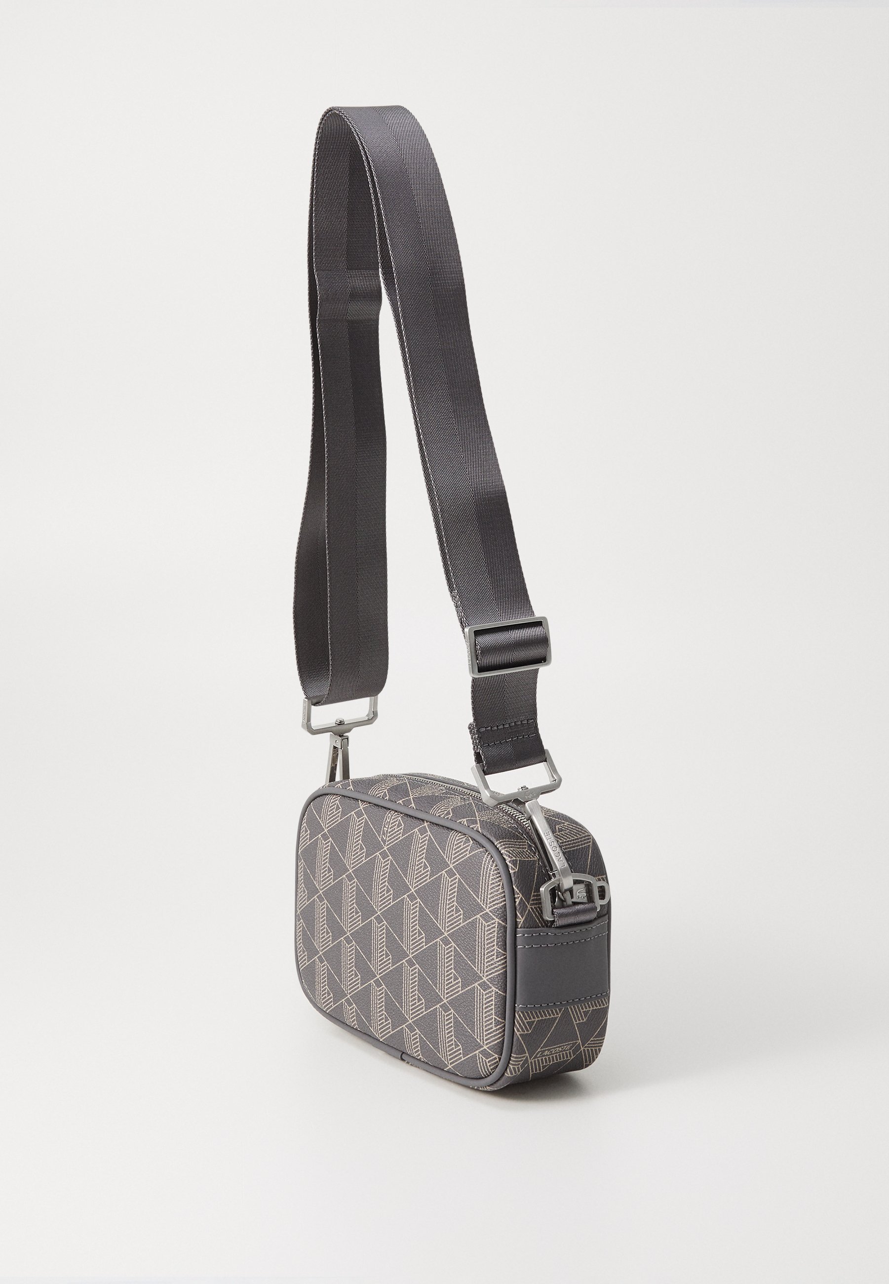 Lacoste REPORTER BAG THE BLEND UNISEX - Torba na ramię - granatowy/czerwony