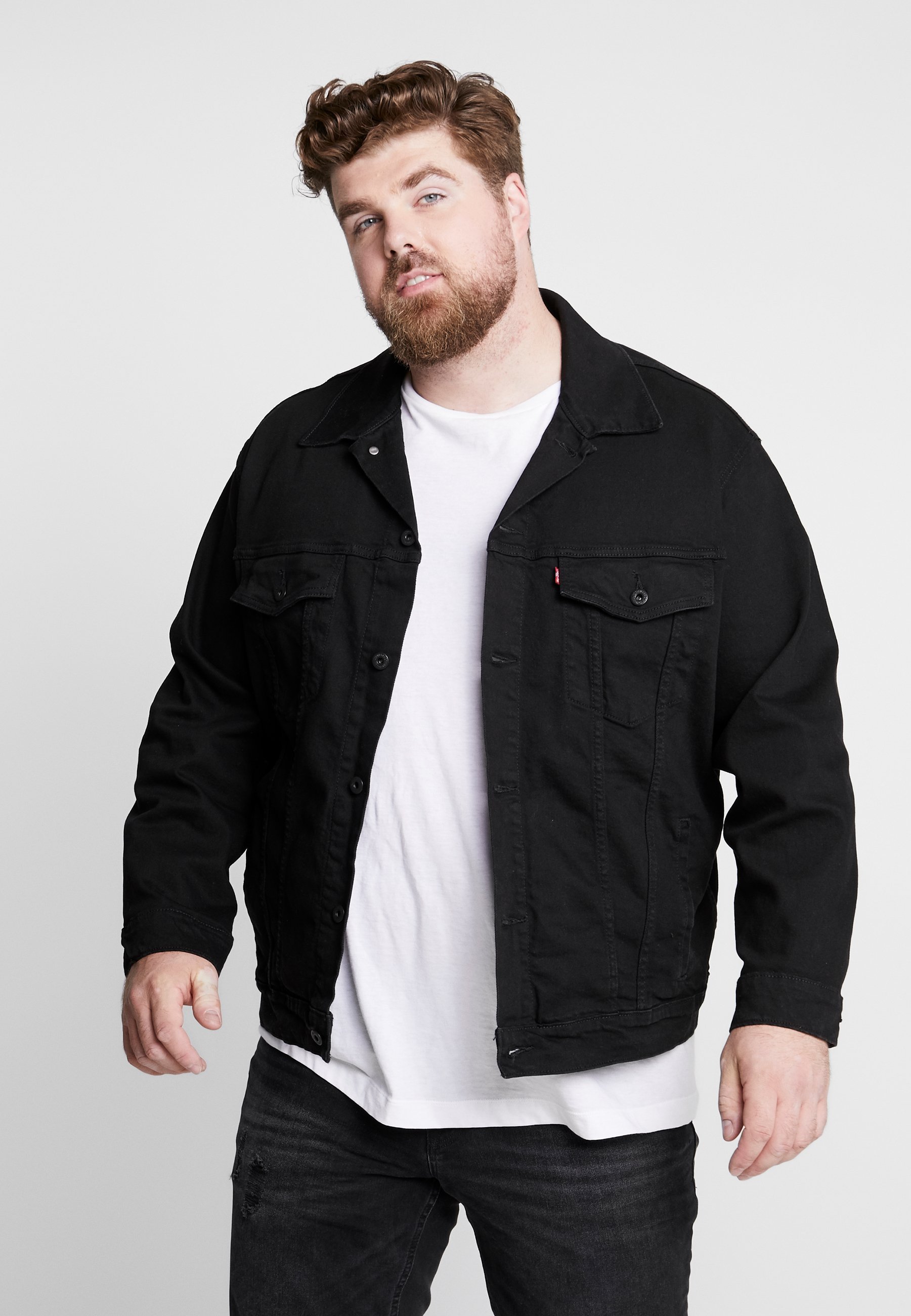 Levi's® Plus BIG TRUCKER - Giacca di jeans - lamar