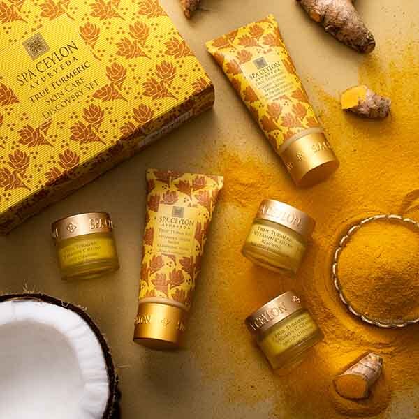 SPA CEYLON True Turmeric - Oppdagelsessett for hudpleie
