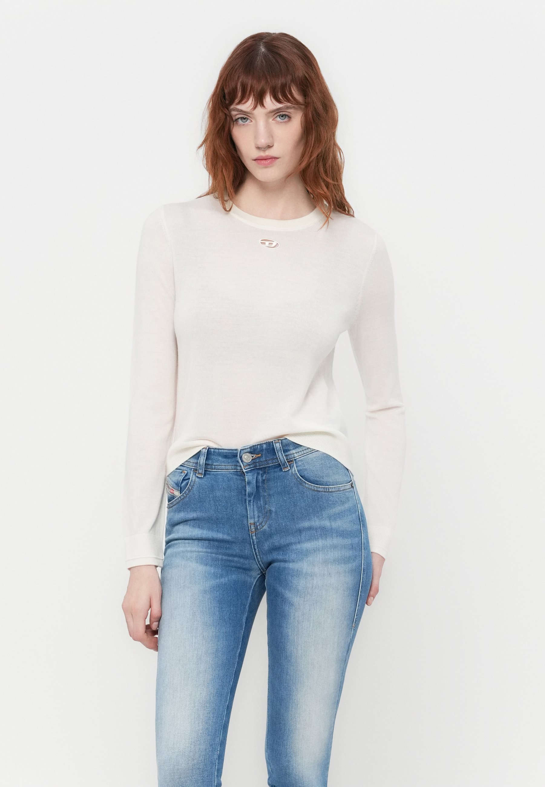 Diesel SLANDY - Jeans Skinny Fit - blue