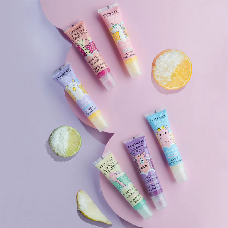 FlosLek Laboratorium Vege Lippenpflege-Geschenkset für trockene Lippen