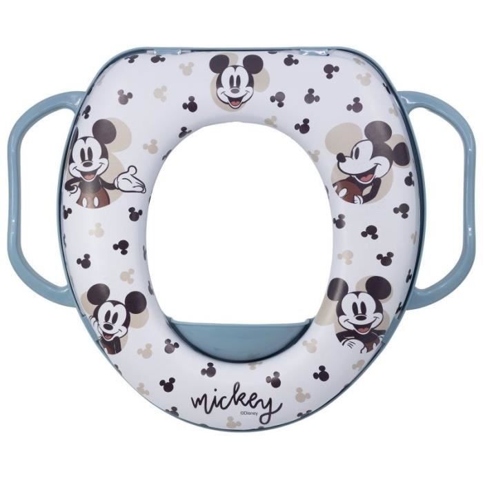Reductor de asiento de inodoro - THERMOBABY - Comodidad con asas - Mickey