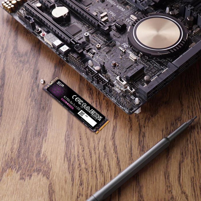 Unidade SSD interna - Silicon Power - P34A6X M.2 Gen 3 - 512 GB - NVMe
