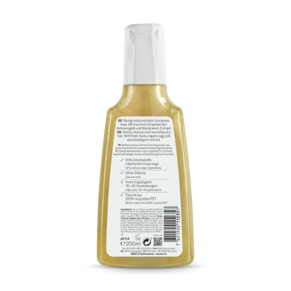 Rausch voedende shampoo met ei-olie 200 ml