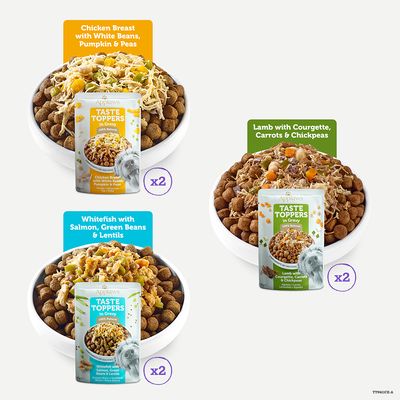 Confezione prova di Applaws Taste Toppers, 6 x 85 g