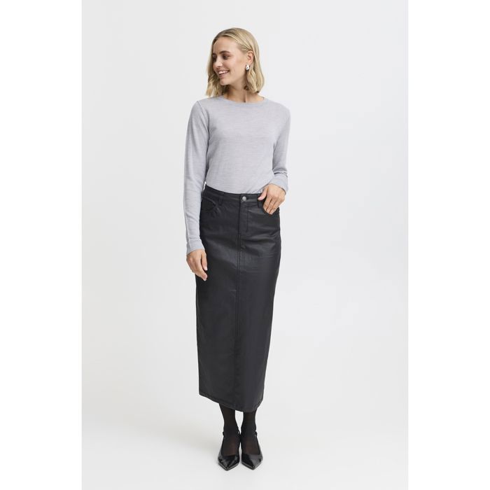 Women's leather skirt fransa Malin 2