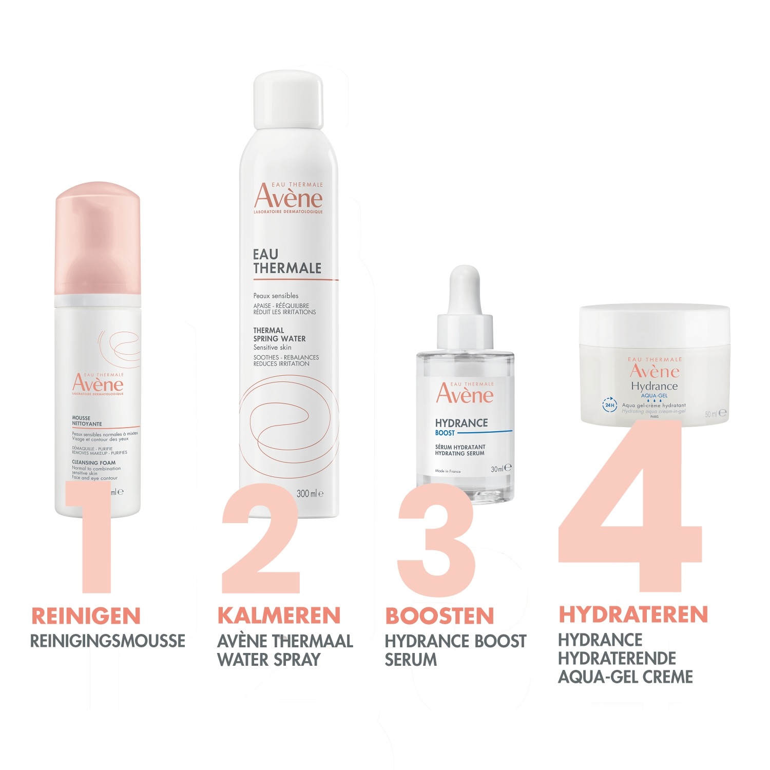 Avène Hydrance Aqua-Gel veido kremas - 50 ml