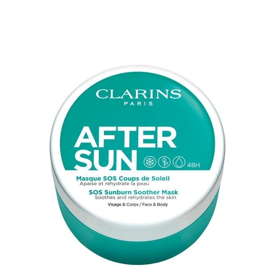Clarins Aftersun pleťová opaľovacia maska Sun SOS upokojujúca maska na spálenie od slnka - 100 ml