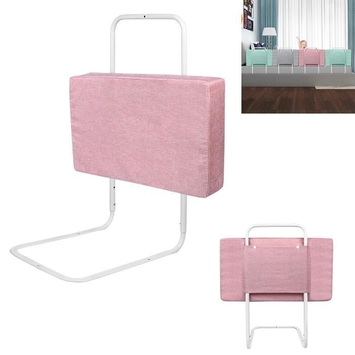 50cm Bed Rail, Fall Protection, Bed Rail for Baby Bed, Children's Bed, Pink, SUUSOLNY