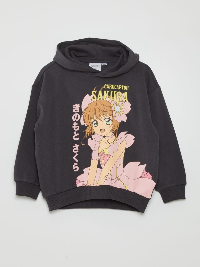 'Sakura' hoodie - ZWART