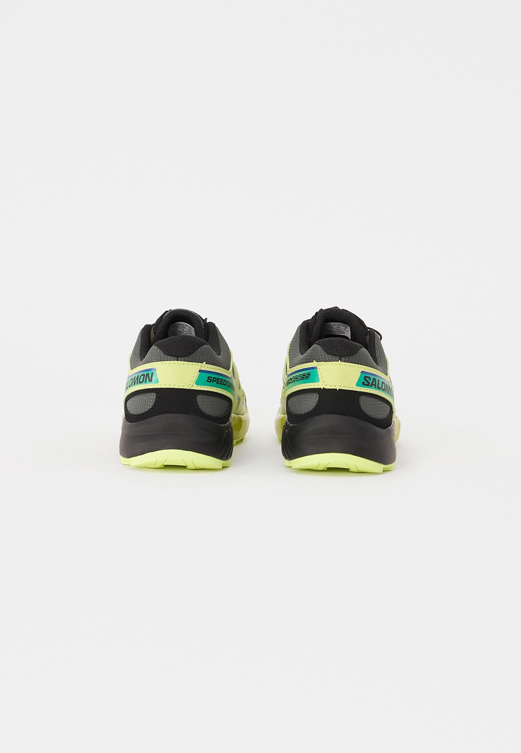 Salomon SPEEDCROSS UNISEX - Scarpe da trekking - urban chic/verde acceso/arancione scuro