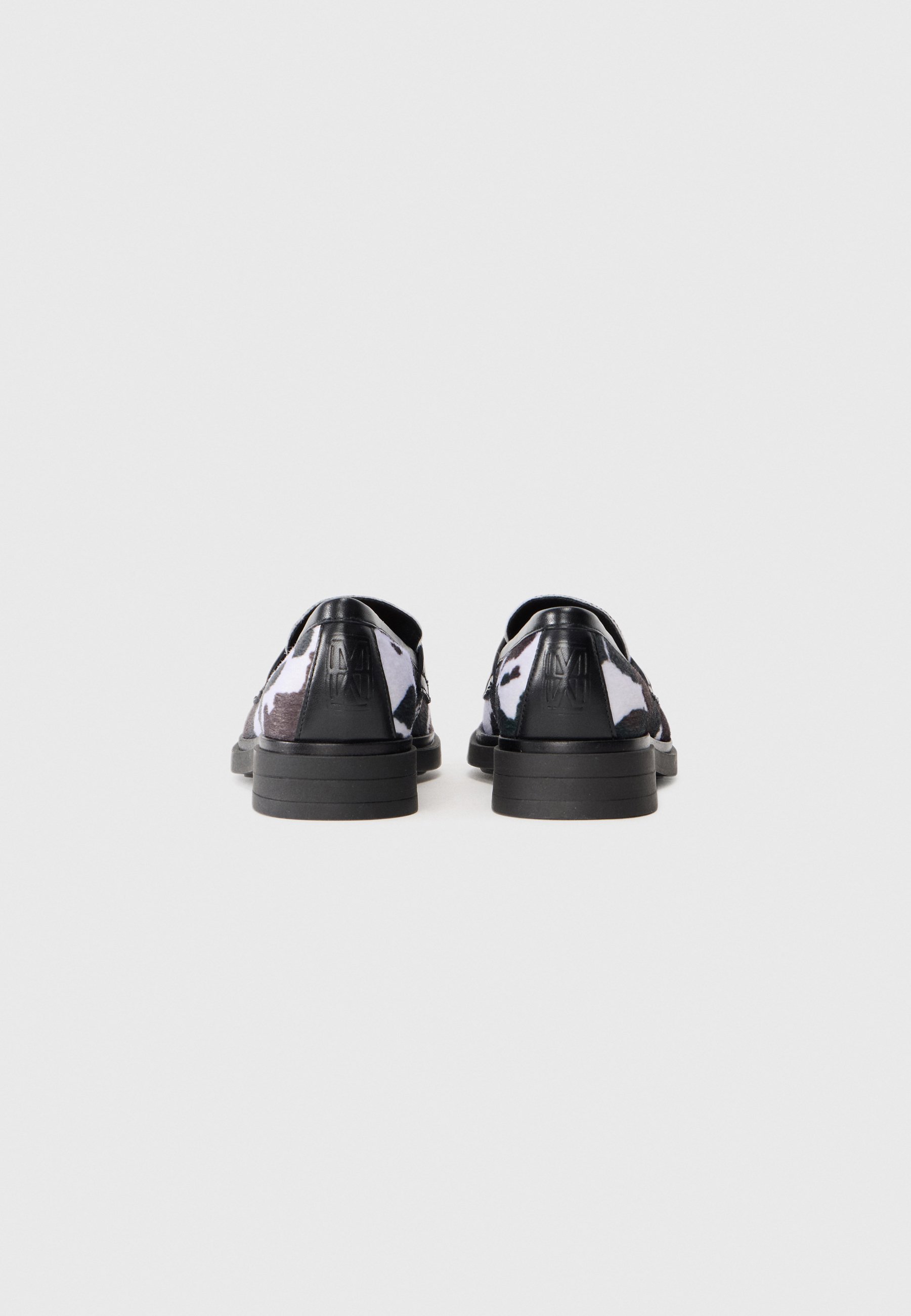 Marc O'Polo PAULA - Slipper - Off-White/Schwarz/Braun