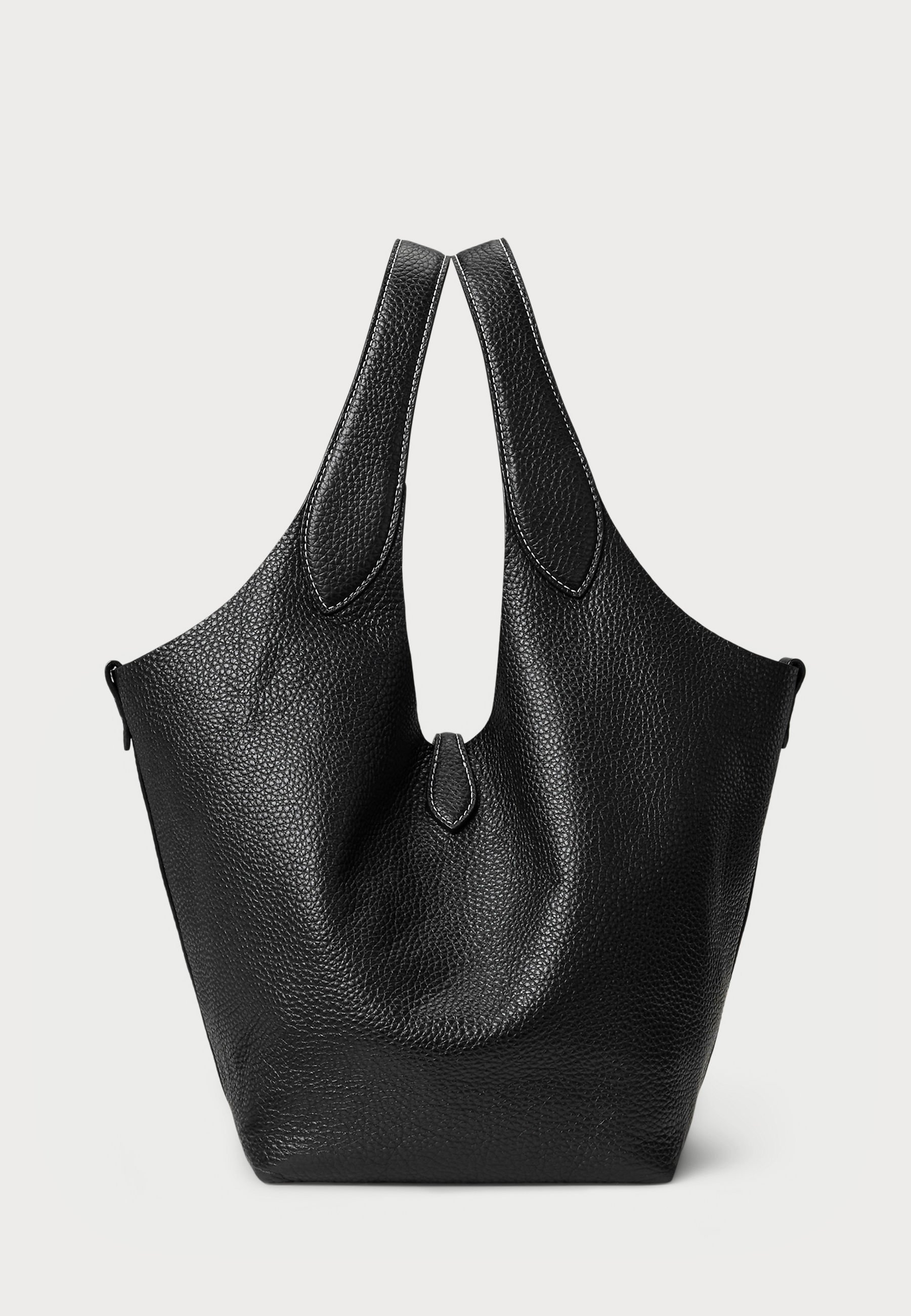Polo Ralph Lauren POLO PLAY LATHER TOTE - Iepirkumu soma - melna
