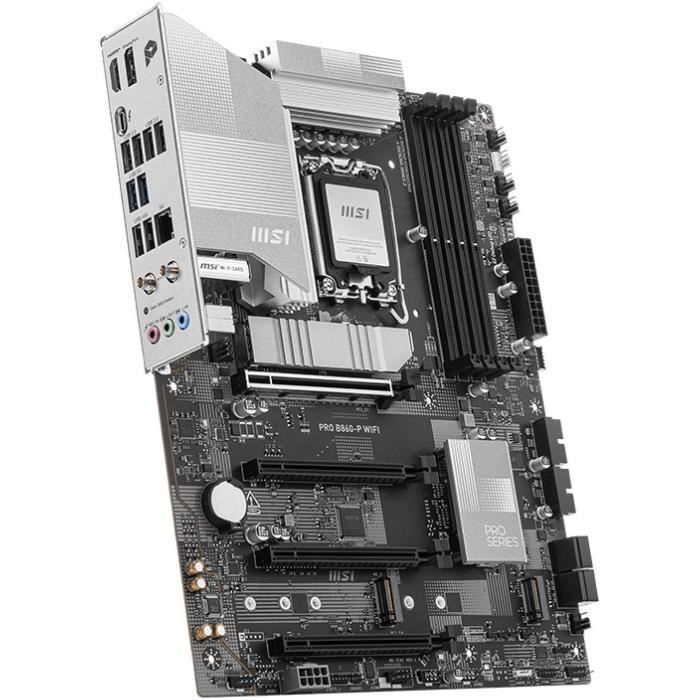 Motherboard - MSI - PRO B860-P WIFI - LGA 1851 - DDR5-SDRAM - Wi-Fi 7 - ATX