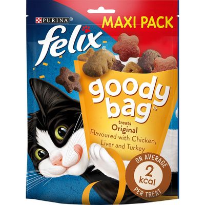 Felix Goody Bag kissanherkut, maksipakkaus 200 g
