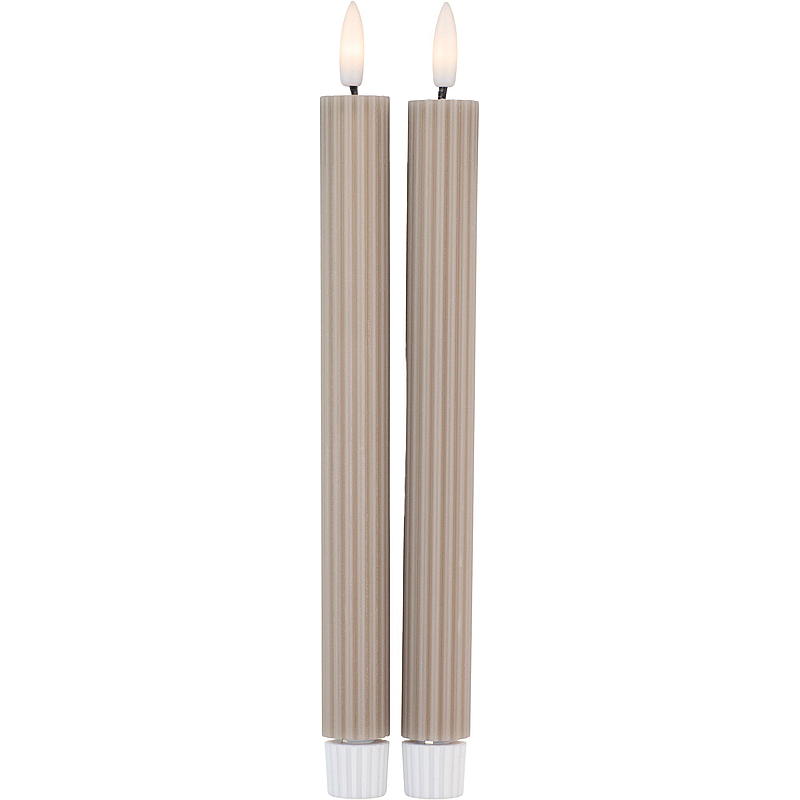 Vie Selected Crown-lamper 2-pak 24 cm LED-rille varm grå