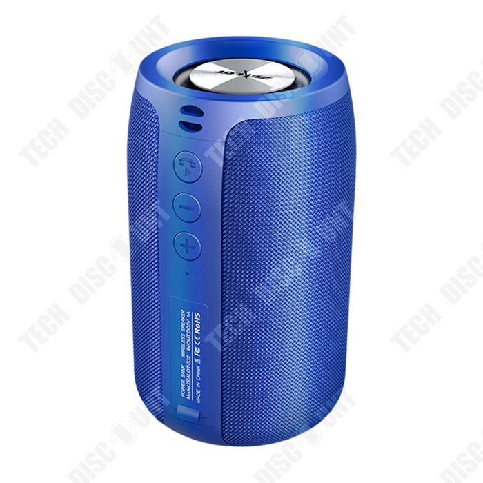 Altavoz Bluetooth - TD - Resistente al agua IPX5 - Bluetooth 5.0 - Graves potentes - Portátil
