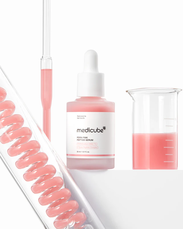 medicube PDRN Pink Peptide Serum Straffendes Gesichtsserum mit Peptiden