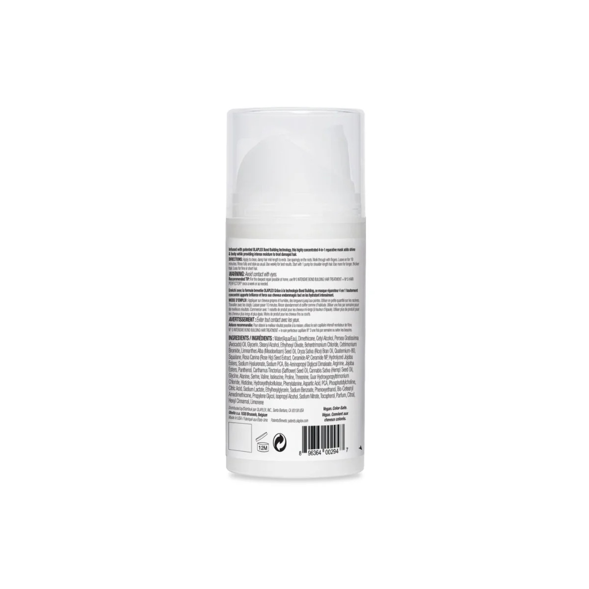 OLAPLEX Olaplex No. 8 Bond Hydratation Intense Masque Régénérant 100 ml