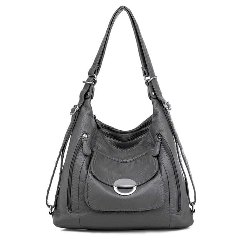 Sacs bandoulière femme en cuir de haute qualité, grande capacité, collection 2020. Sac fourre-tout décontracté.