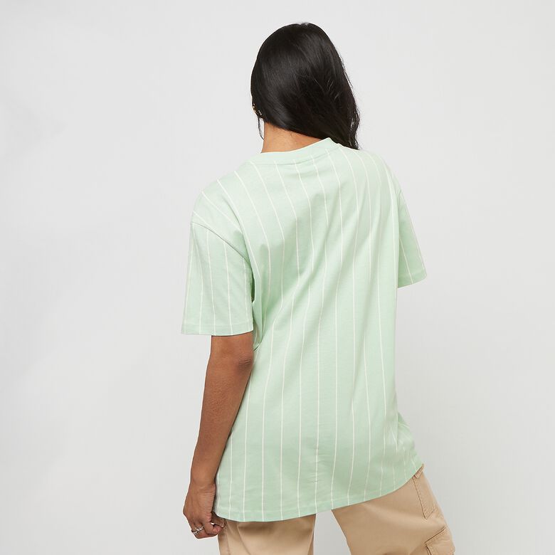 Small Signature Pinstripe Oversized Tee