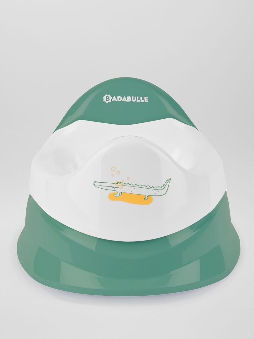 'Badabulle' Potje - Groen/Wit