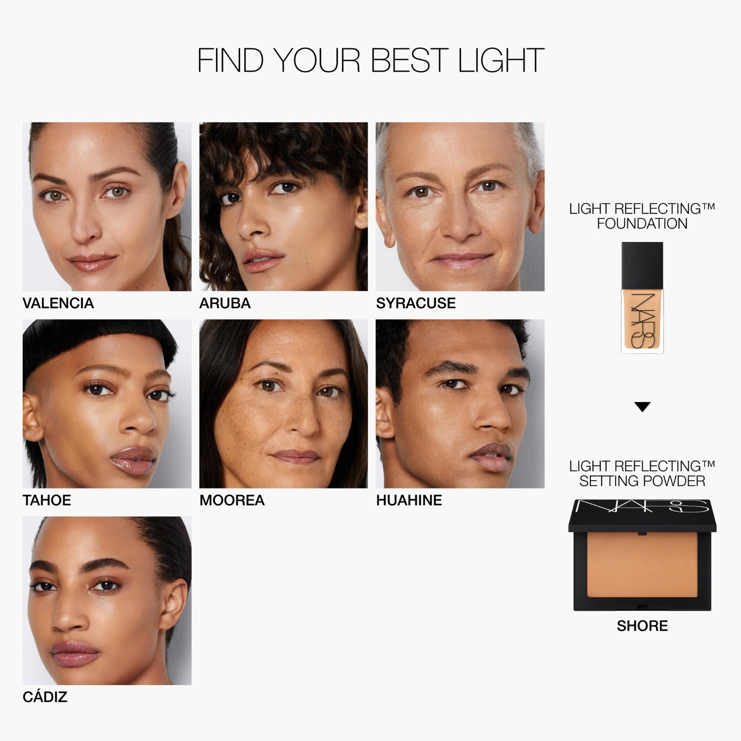 NARS šviesą atspindinti presuota fiksuojanti pudra „Powder“ – 10 g