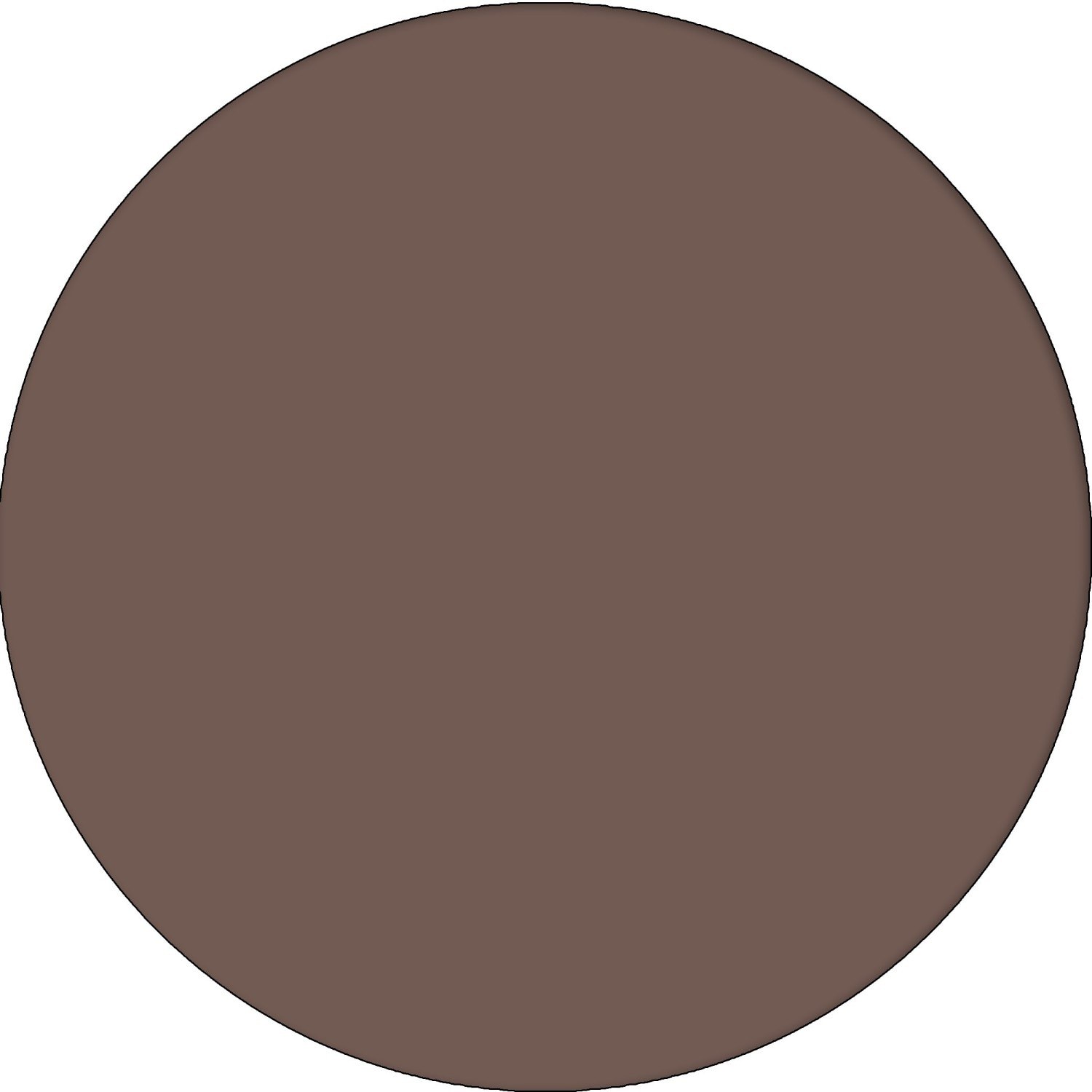 Herome Cosmetics puder za obrvi (kompaktni puder) skoraj črne barve - 1 kos