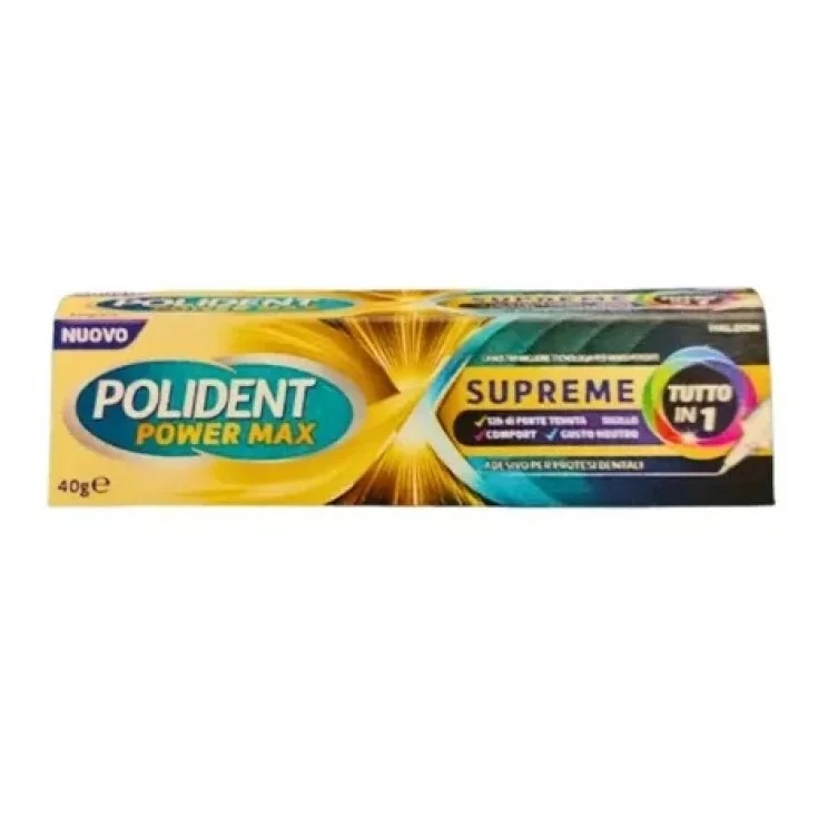 POLIDENT Polident Power Max Supreme 40G Super Hold