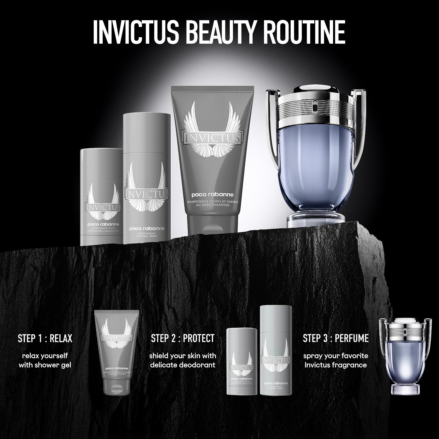 Rabanne Invictus losion poslije brijanja – 100 ml