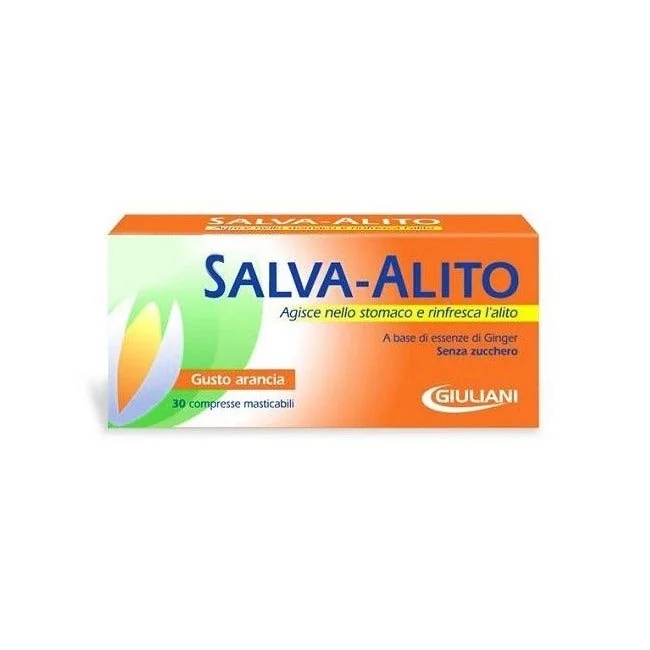 Giuliani Breath Saver Sabor Laranja, 30 Comprimidos Mastigáveis