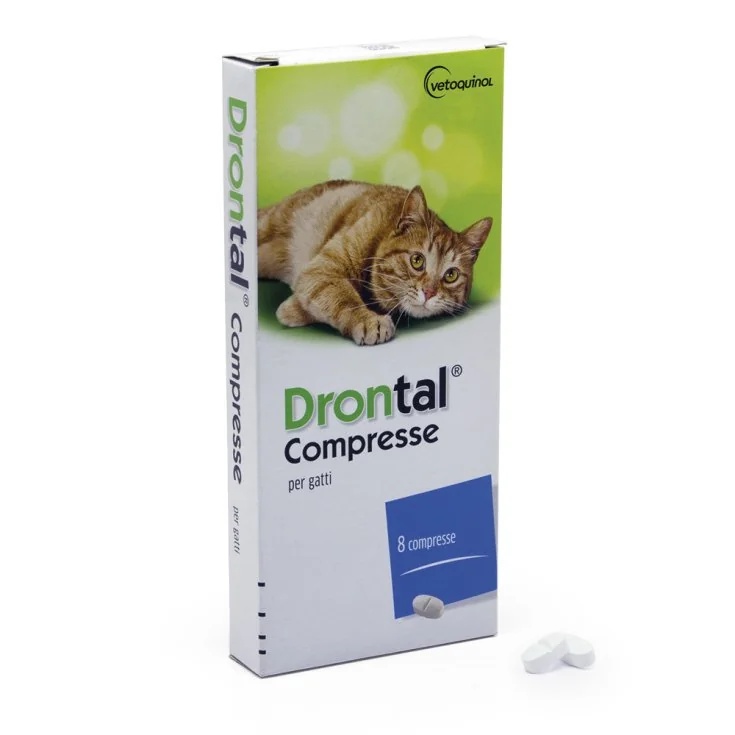 DRONTAL Drontal 8 comprimés pour chats