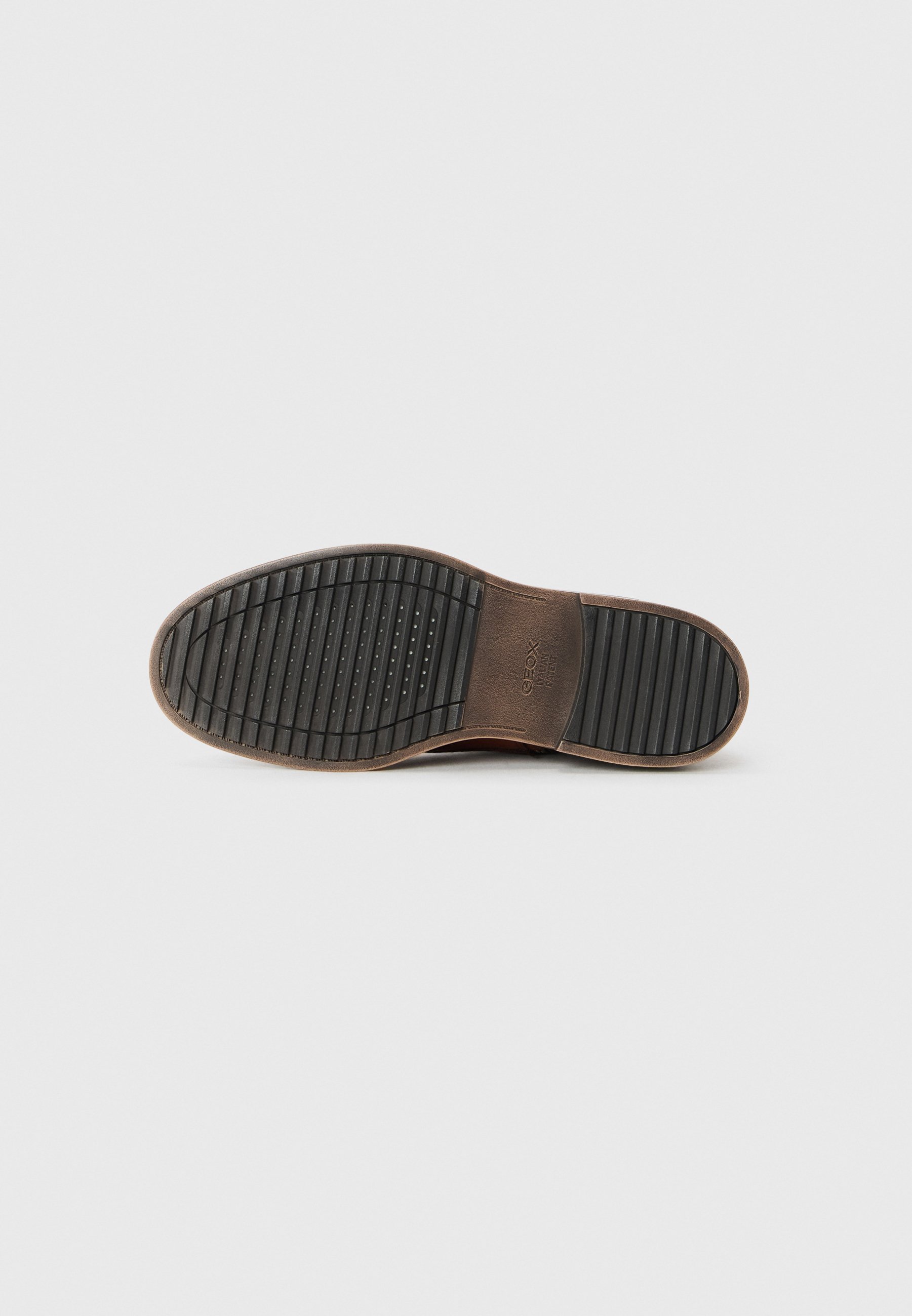 Geox HENREYS - Schnürstiefeletten - Cognac