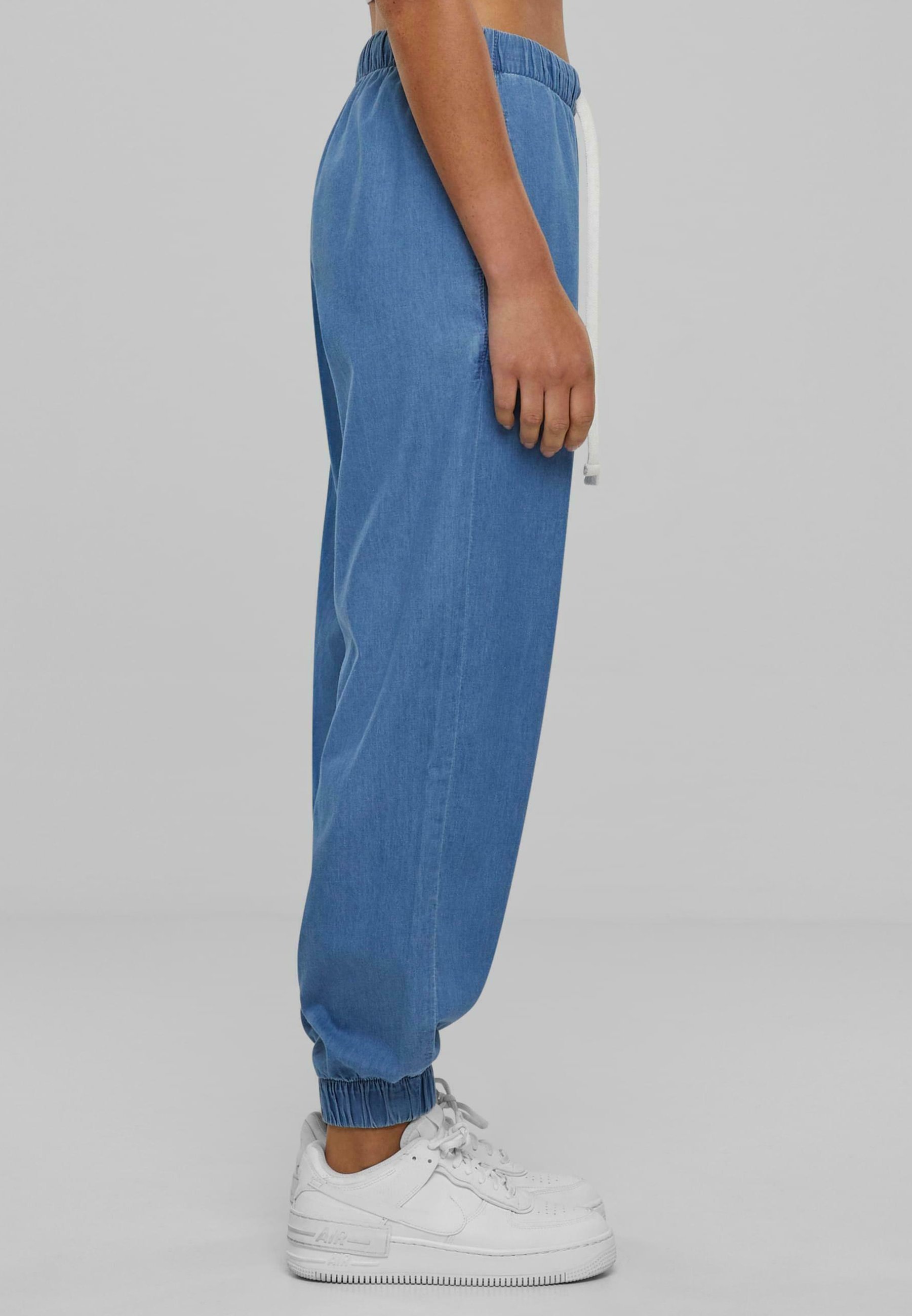Urban Classics jeans met taps toelopende pasvorm - lichtblauw gewassen