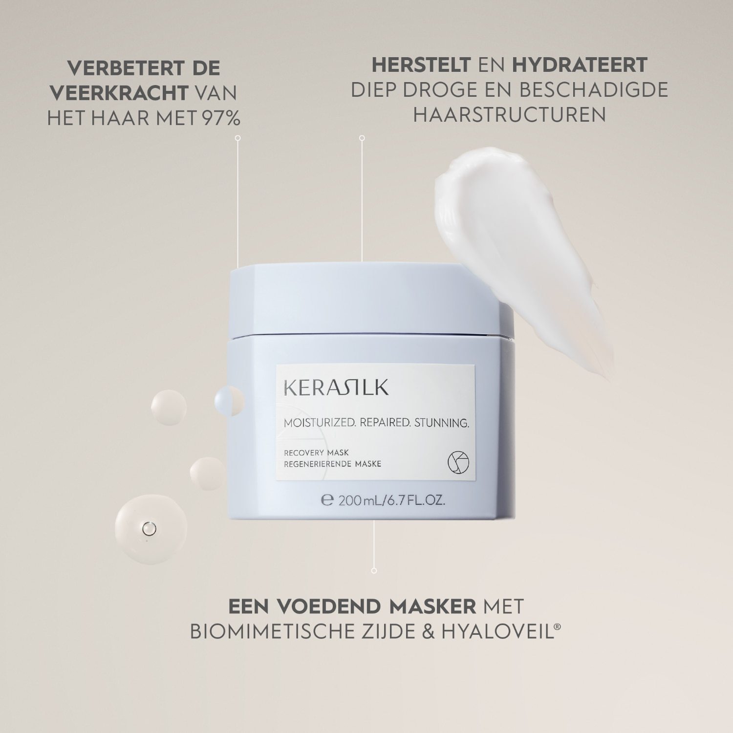 KERASILK maska za kosu maska za regeneraciju - 50 ml